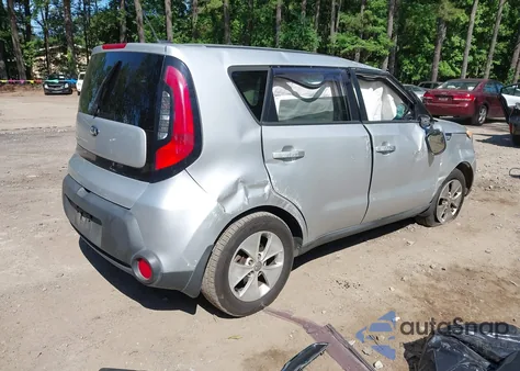 2015 Kia Soul из США, поврежденный, VIN KNDJN2A23F7776379